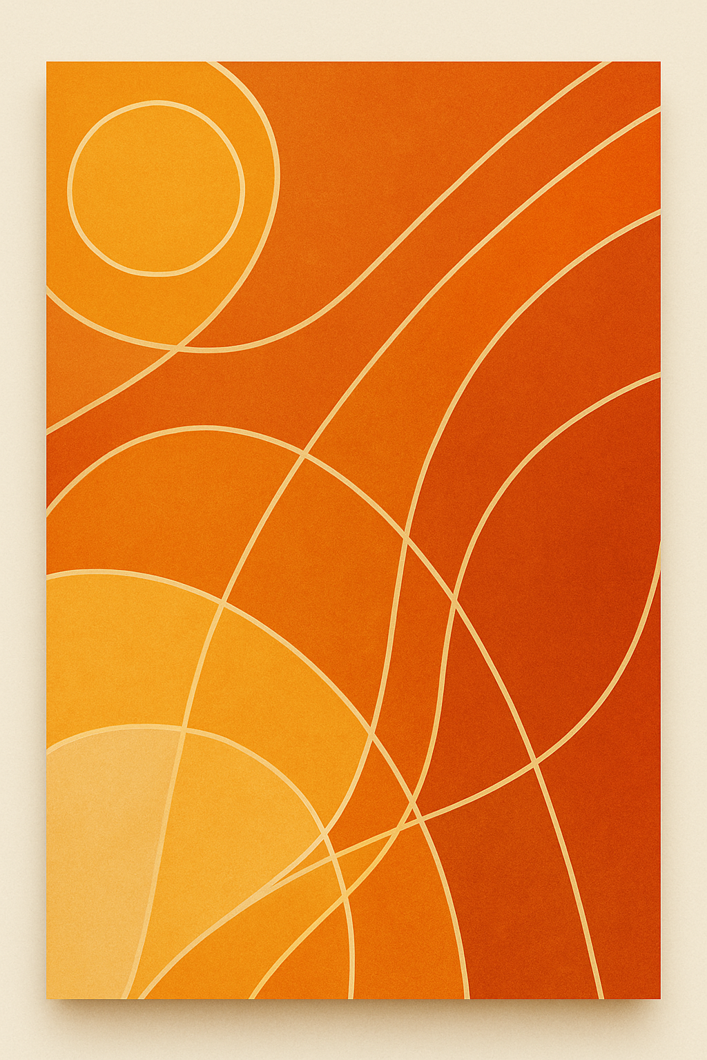 Cover of 5-Day Social Calibration Sprint Workbook featuring abstract geometric design in orange tones